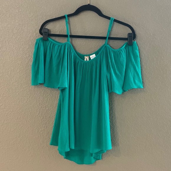 MImi Chica Off Shoulder Blouse Size Medium - Picture 1 of 6